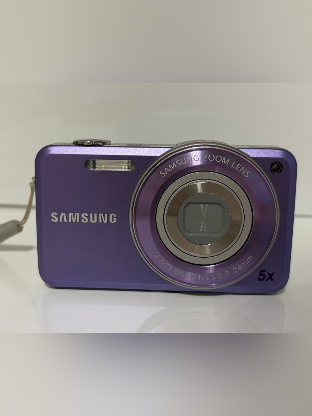 Samsung Purple Point-and-Shoot Digital Camera